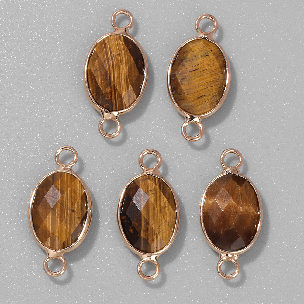 Vintage Fashion Online - Colgantes de piedra Natural facetada de