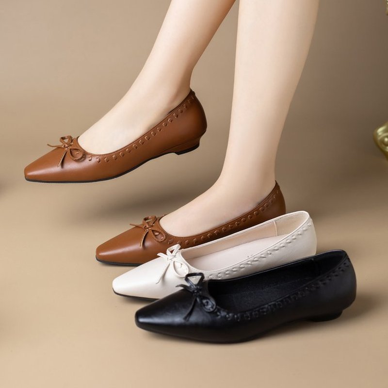 Vintage Fashion Dresses - Zapatos de vestir de cuero sintético