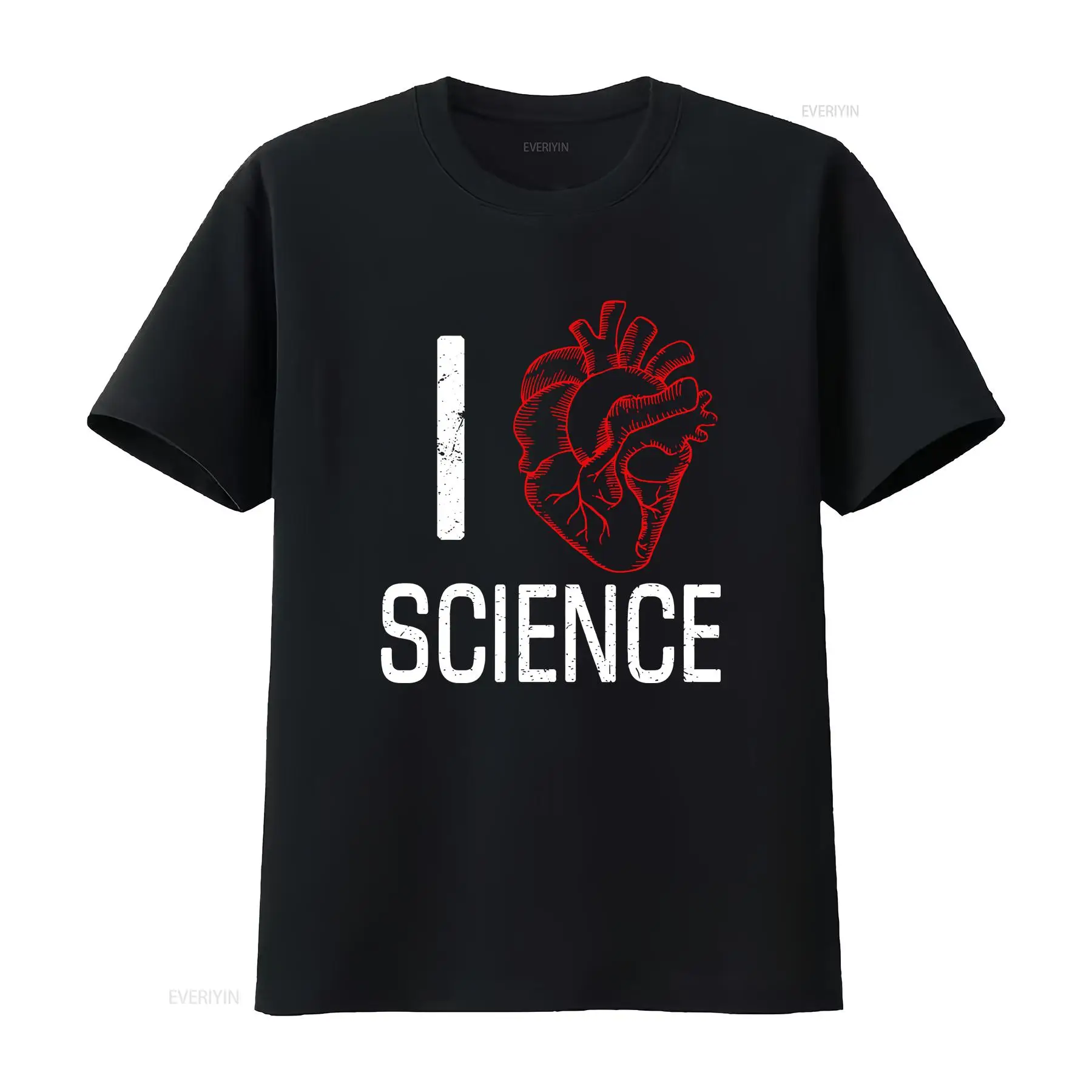 Camiseta I Heart Science, inve - Vintage Fashion Research reseña y precio
