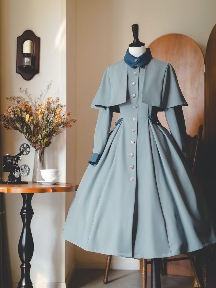 Vestido Largo Estilo Lolita Vi - Vintage Fashion Dresses reseña y precio
