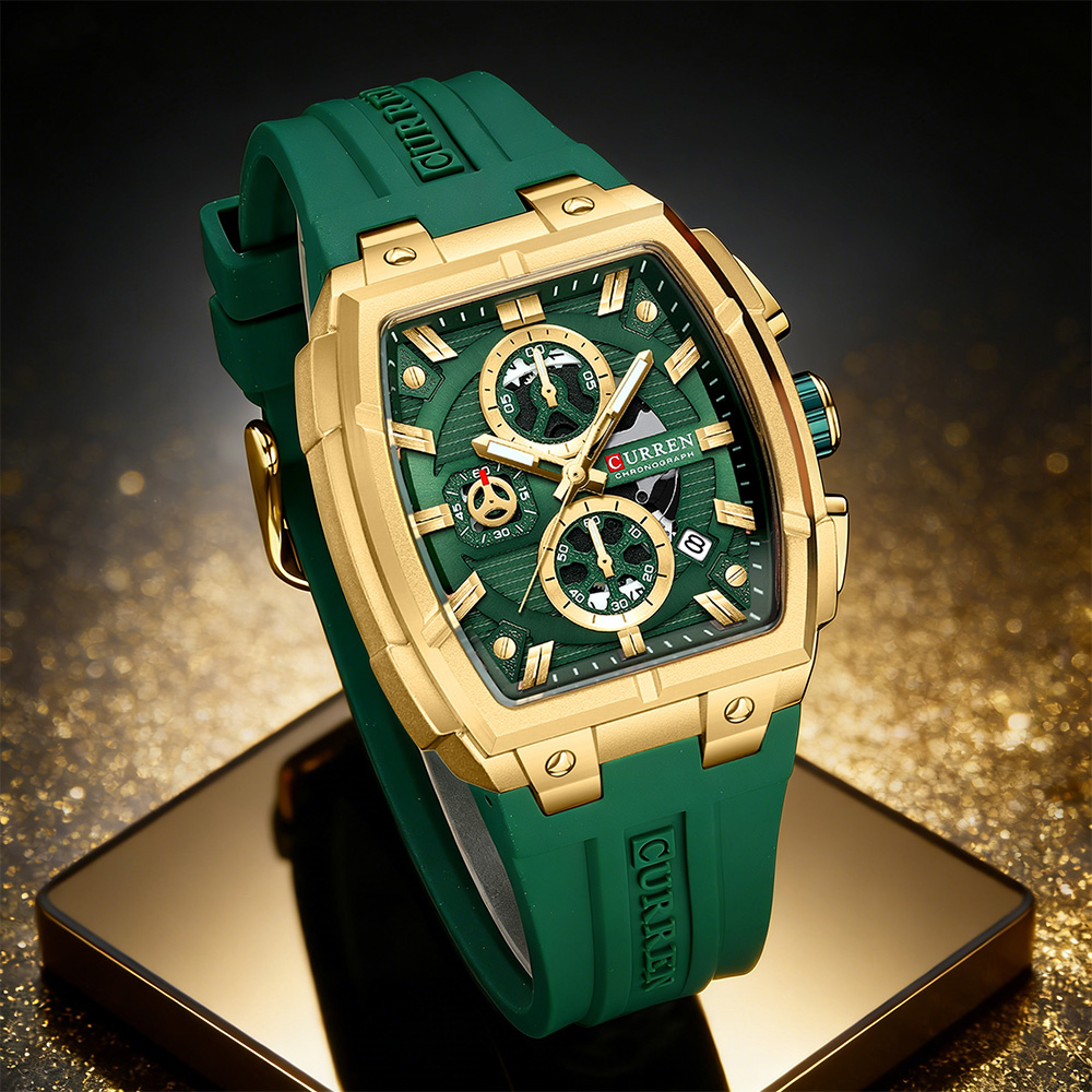 Reloj CURREN de Lujo Vintage p - Vintage Fashion Enthusiasts reseña y precio