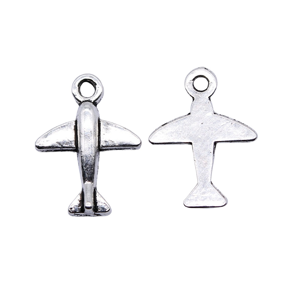 10 piezas de dijes de avión de - Vintage Fashion Online reseña y precio