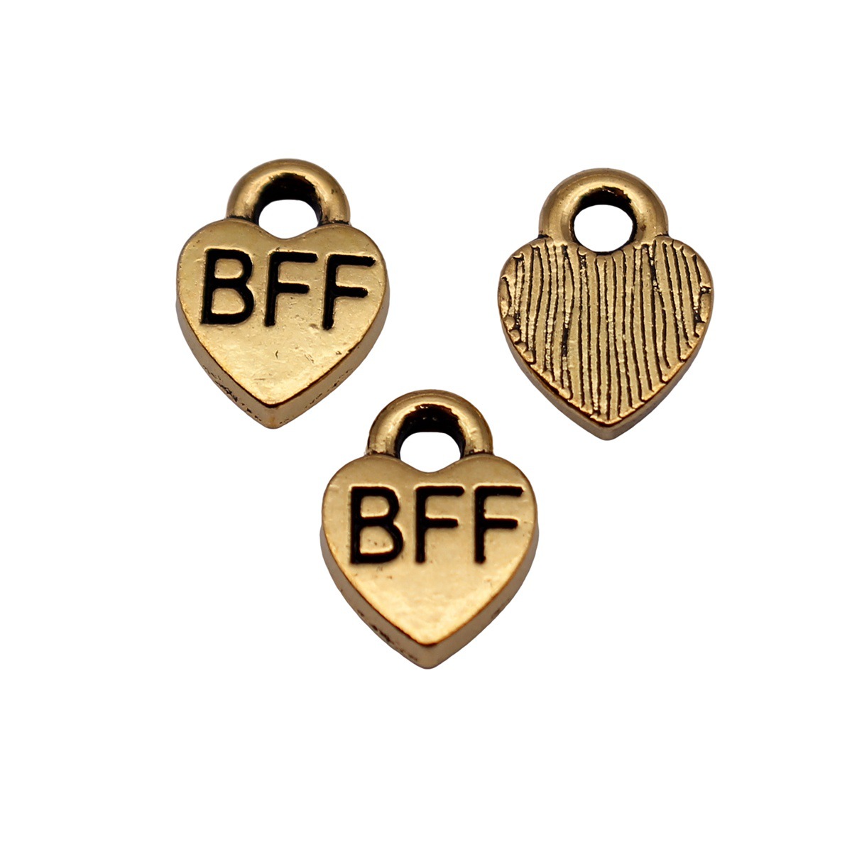 40 Piezas de Dijes de Corazón  - Vintage Fashion Online reseña y precio