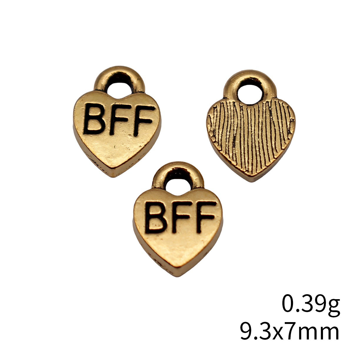 40 Piezas de Dijes de Corazón  - Vintage Fashion Online reseña y precio