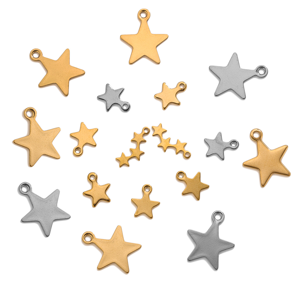 Lote de 20 Dijes de Estrella p - Vintage Fashion Online reseña y precio