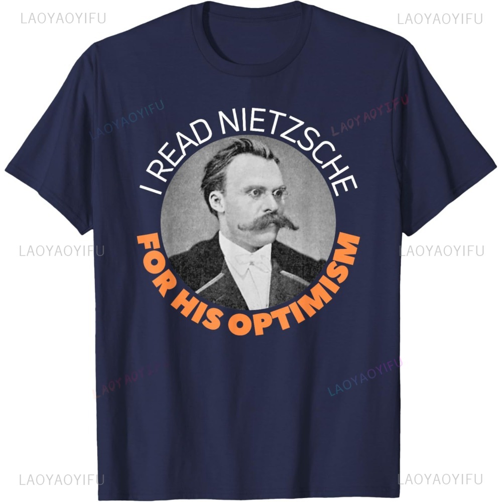 Friedrich Nietzche optimismo r - Vintage Fashion Jersey reseña y precio
