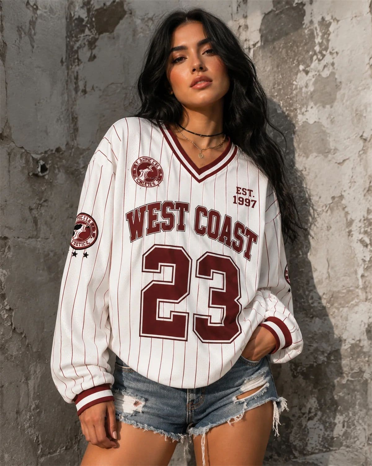Camiseta de béisbol West Coast - Vintage Fashion Jersey reseña y precio