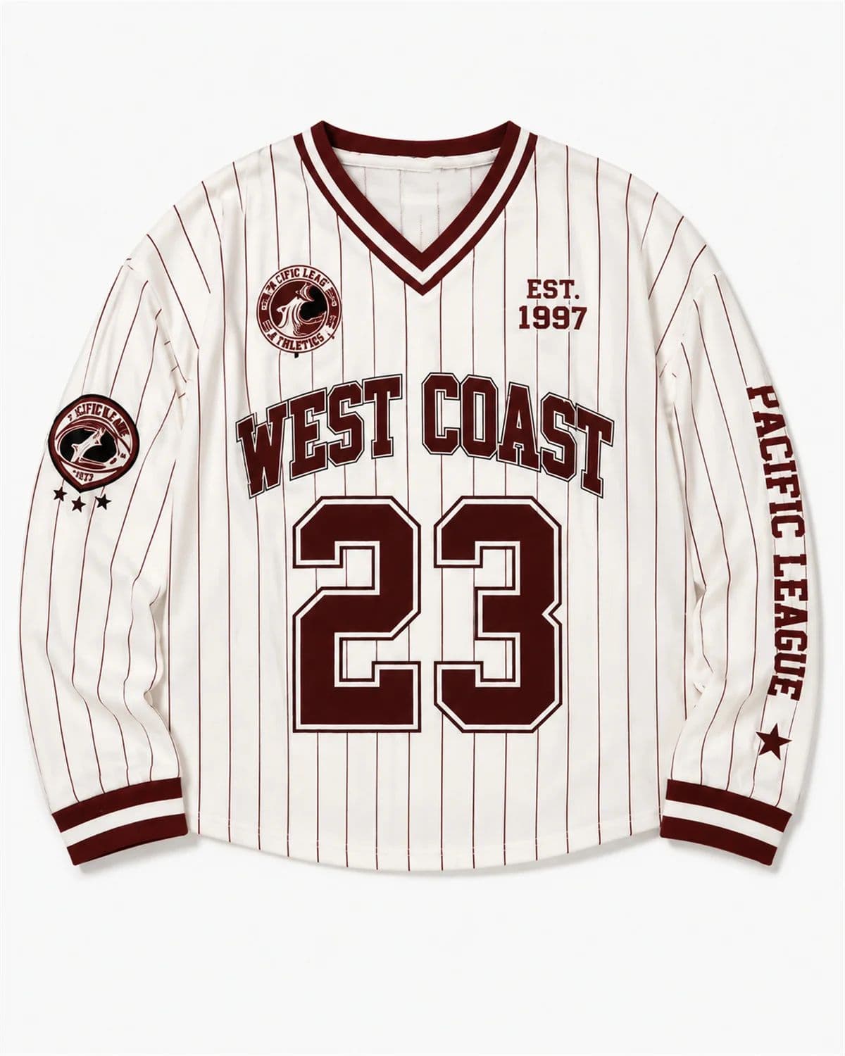 Camiseta de béisbol West Coast - Vintage Fashion Jersey reseña y precio