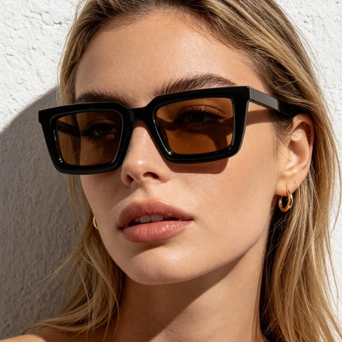 Nuevas gafas de sol rectangula - Vintage Outdoor Fashion reseña y precio