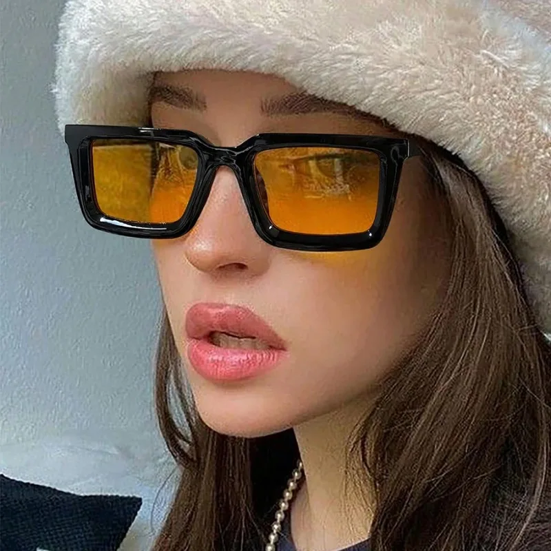 Nuevas gafas de sol rectangula - Vintage Outdoor Fashion reseña y precio
