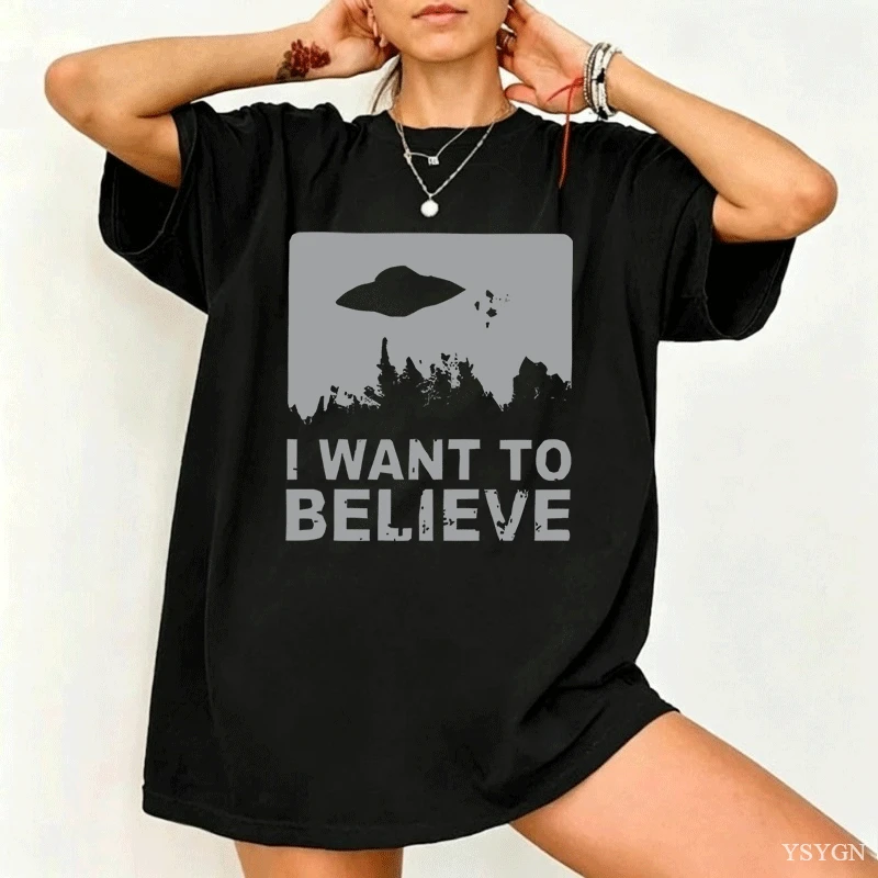 Quiero Creer en la Camiseta Gr - Vintage Fashion Quotes reseña y precio