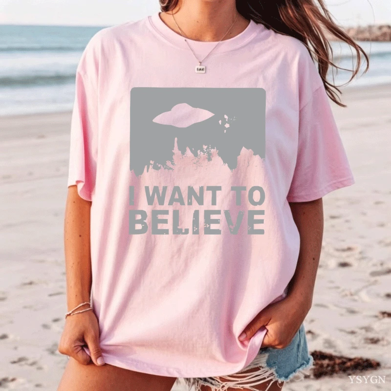 Quiero Creer en la Camiseta Gr - Vintage Fashion Quotes reseña y precio
