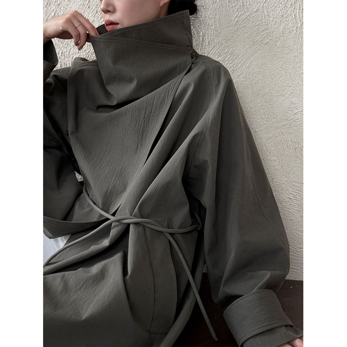 Gabardina Larga para Mujer 202 - Vintage Windbreaker Nylon reseña y precio