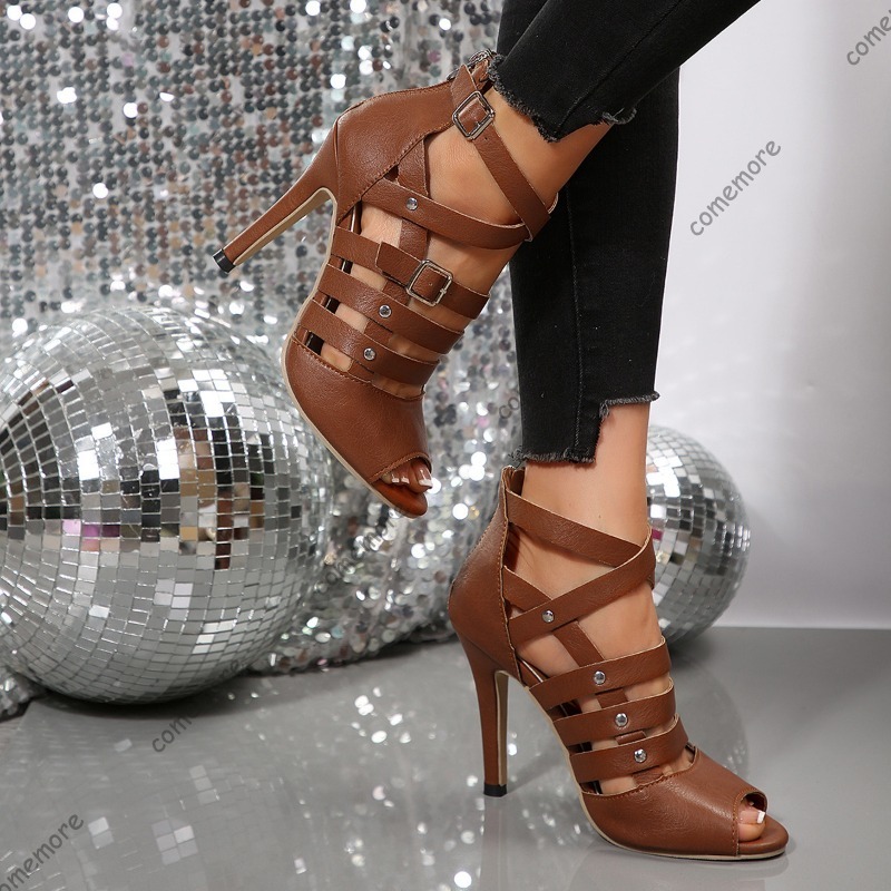 Sandalias de tacón alto estilo - Vintage Fashion Online reseña y precio