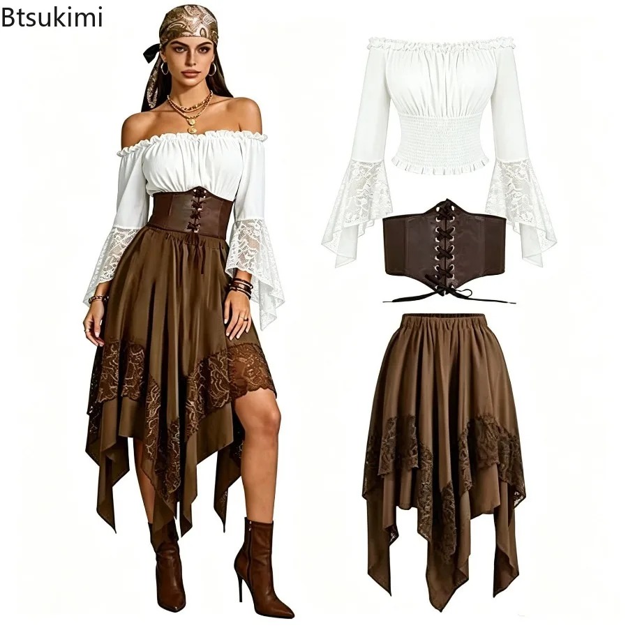 Falda Asimétrica de Estilo Ren - Vintage Fashion Dresses reseña y precio